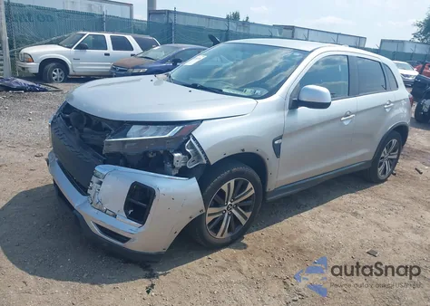 2020 Mitsubishi Outlander Sport 2.0 Es из США, поврежденный, VIN JA4AP3AU7LU004704